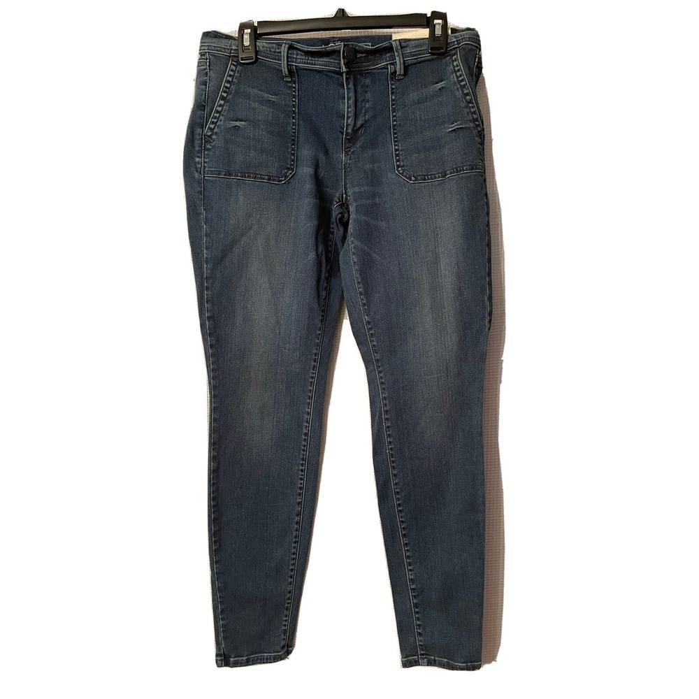 NWT Ann Taylor Loft Super Skinny Medium Wash Womens Jeans Size 30/10